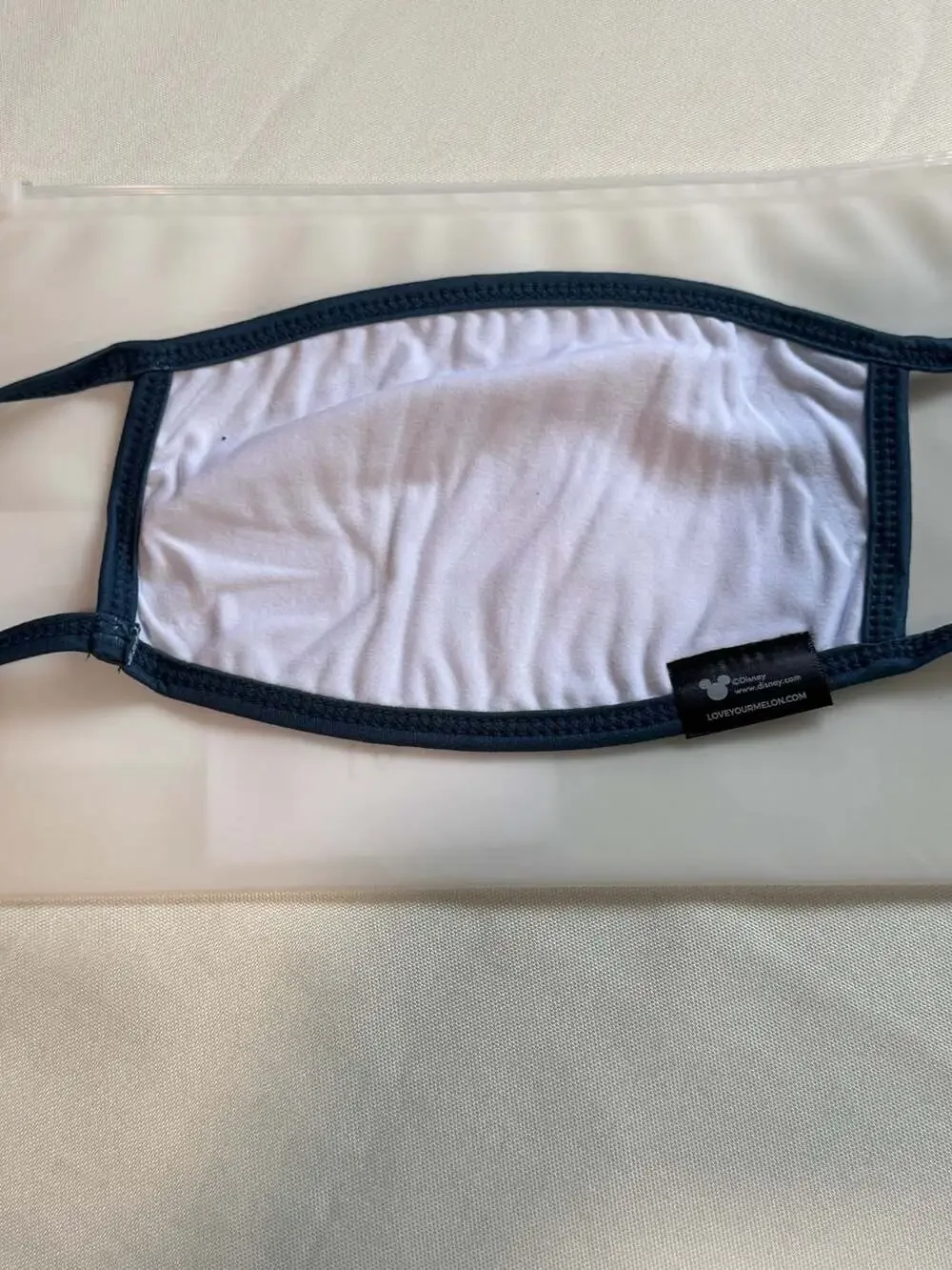 Disney x Love Your Melon Mickey Mouse Adult Face Mask Blue NIP Rare